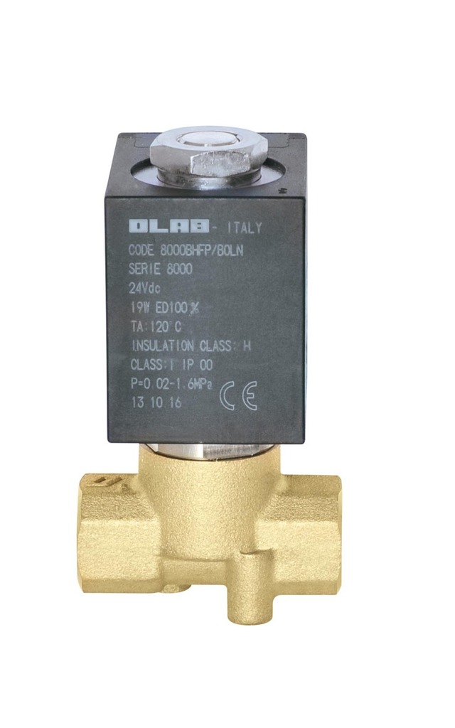 SERIES 8000 N.O. N.O. 2/2 WAYS SERVICEABLE SOLENOID VALVES -30 mm  d.n. Ø14